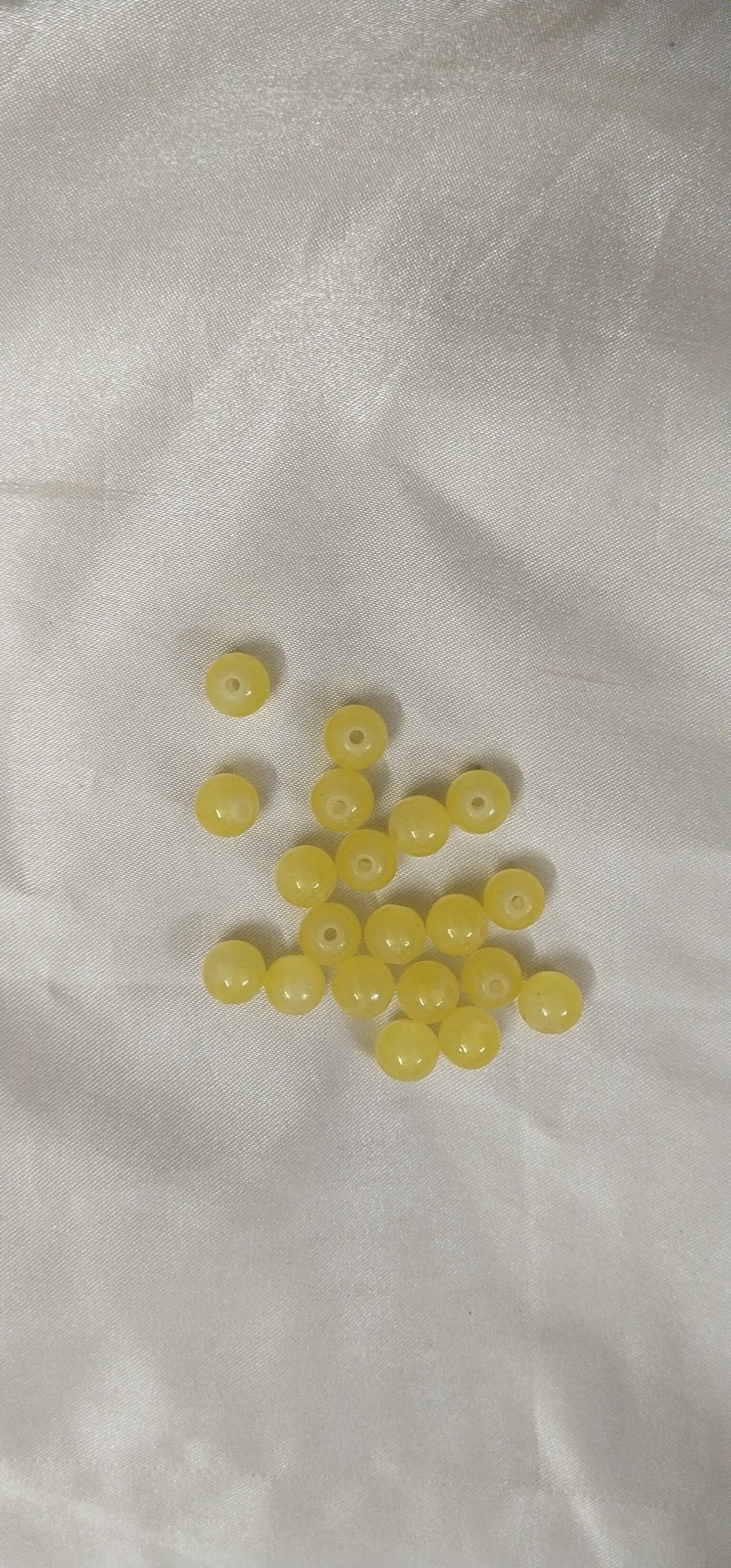 Yellow beads