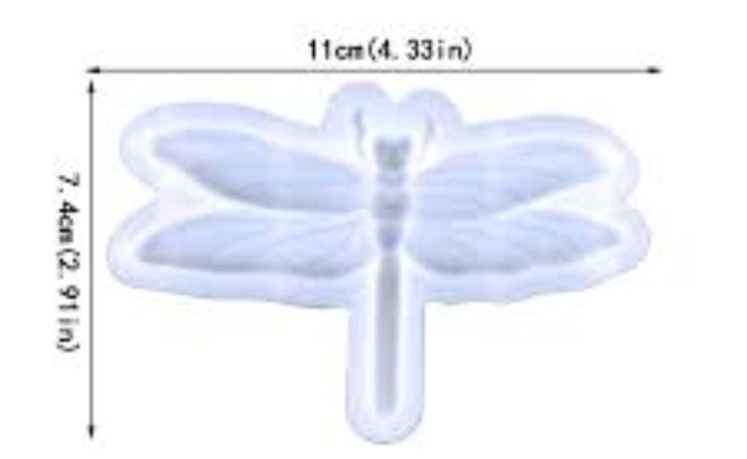 Butterfly keychain mold 2