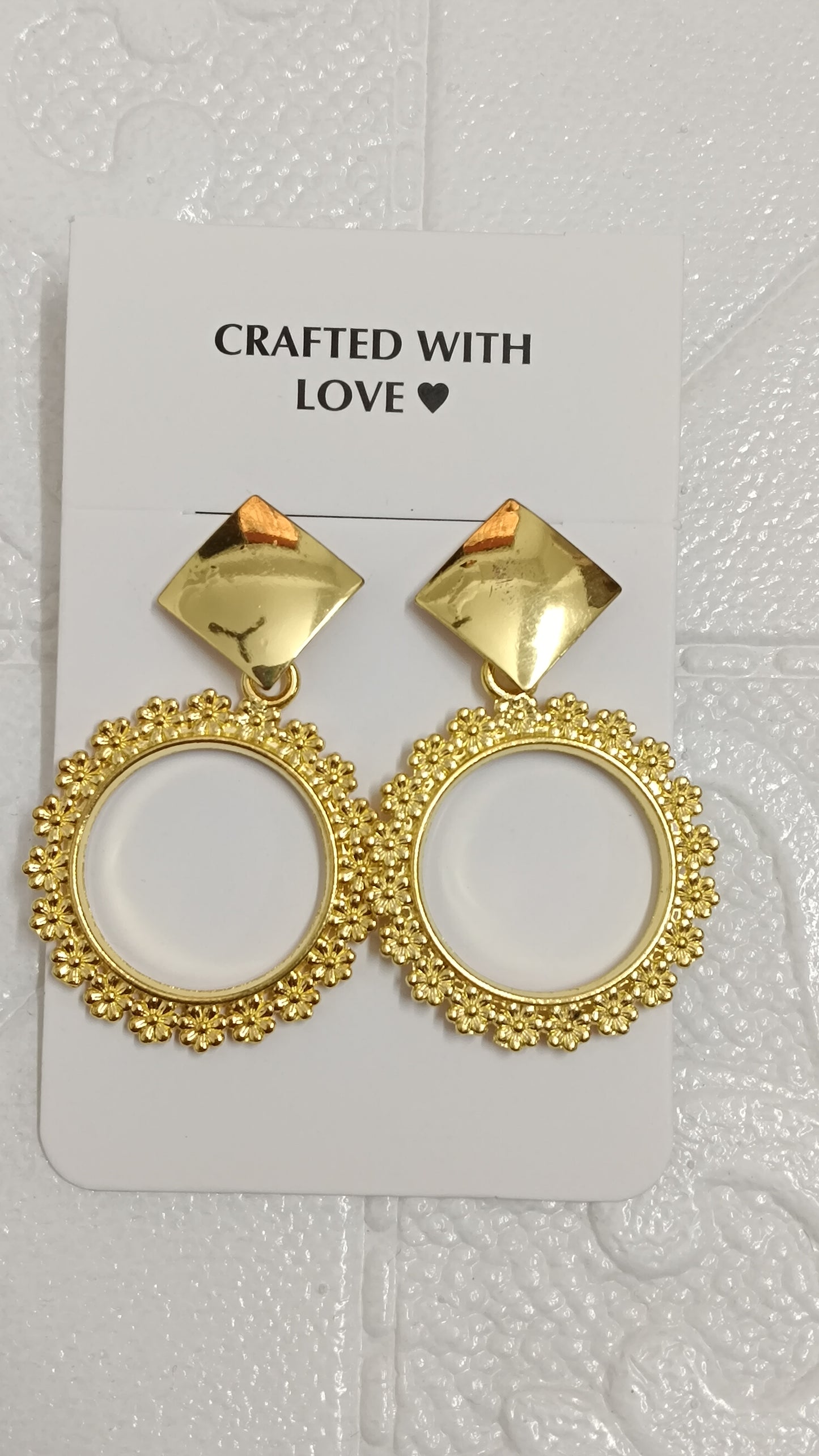 Golden earrings