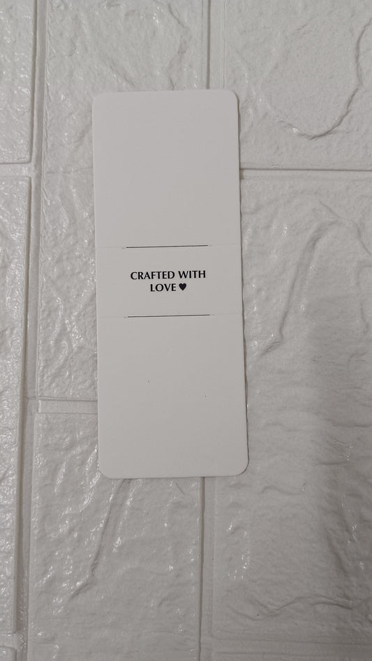 Packing card pack of 10