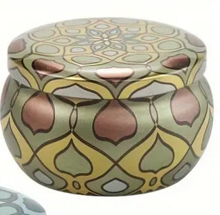 Tin candle jar pack of 1