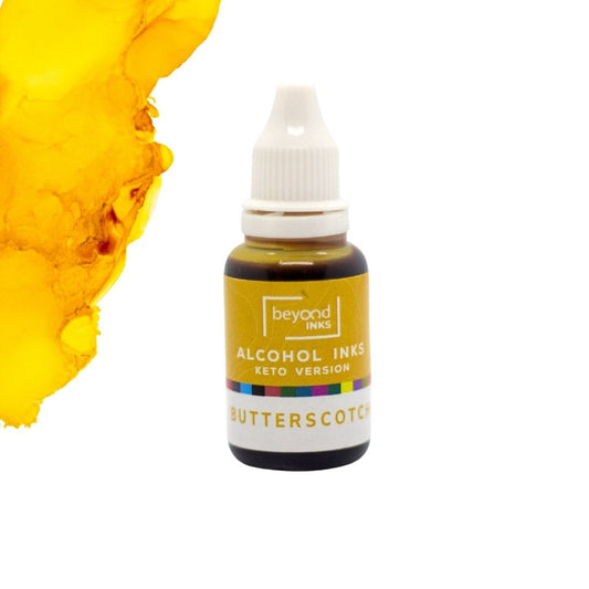 Butterscotch alcohol ink