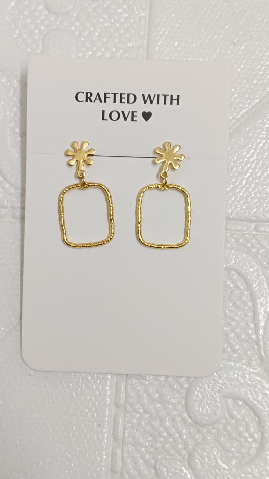 Golden earrings