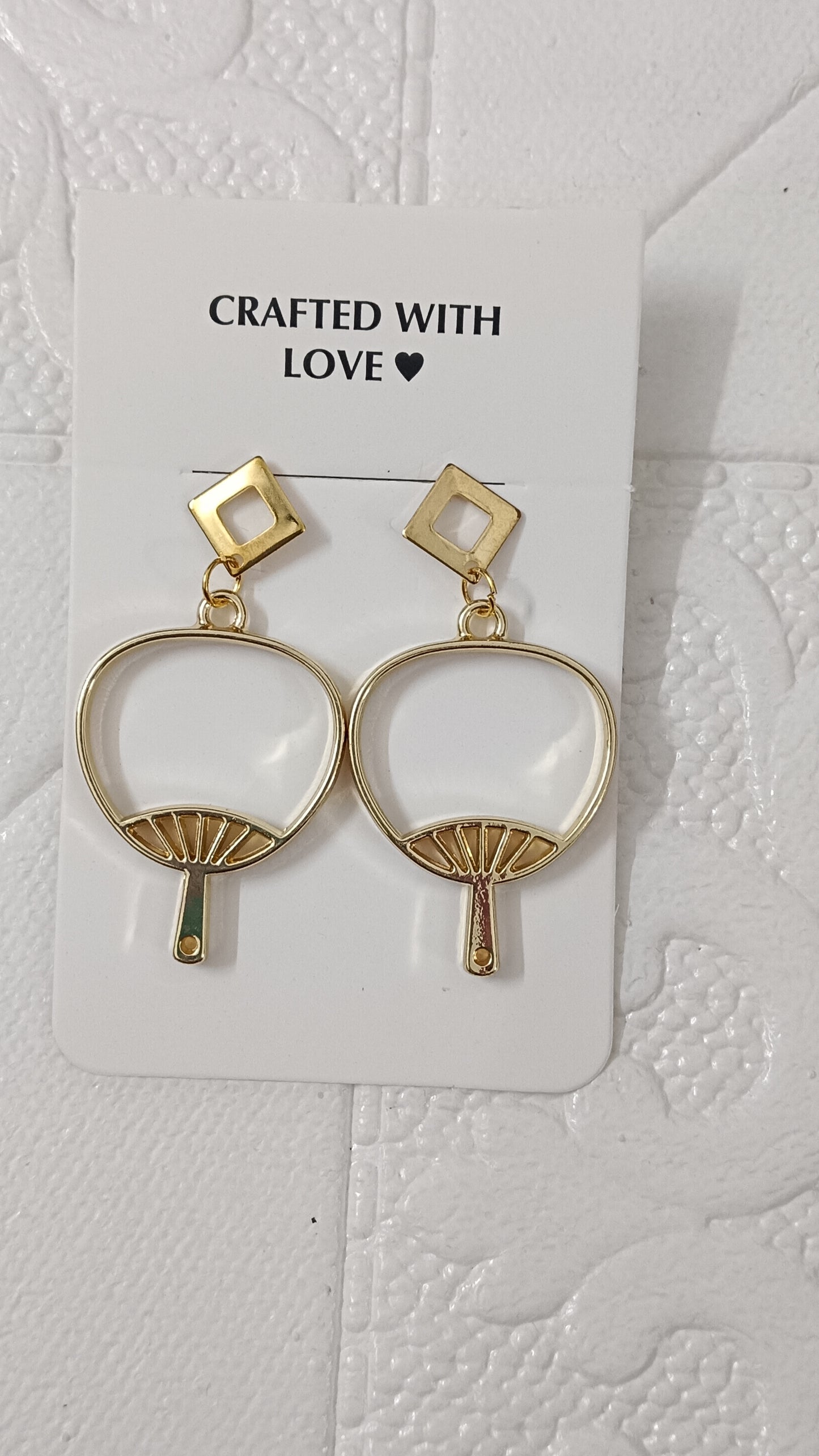 Golden earrings