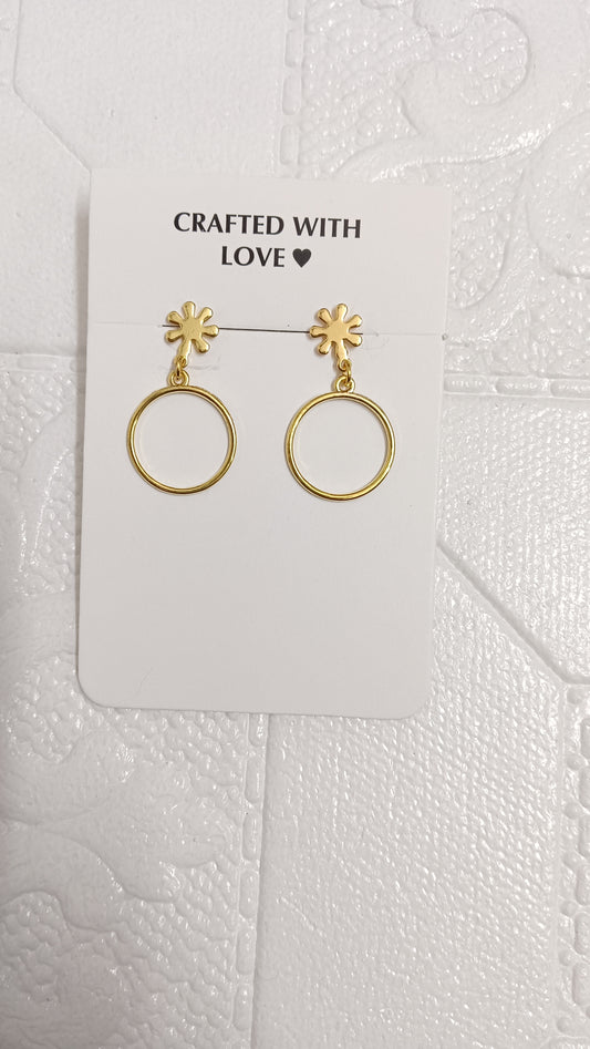 Golden earrings
