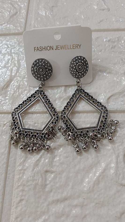 Silver Jhumka 121