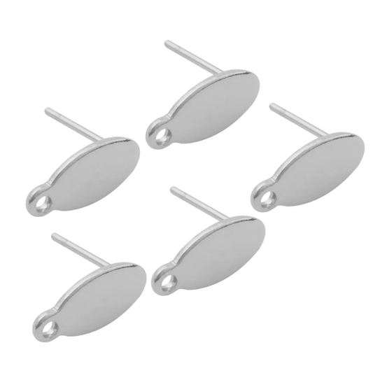 Oval Steel  silver hook