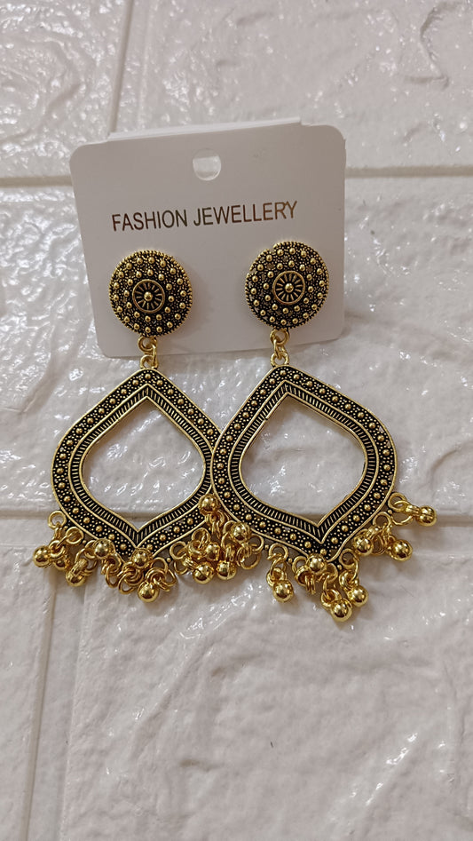 Golden Jhumka 116