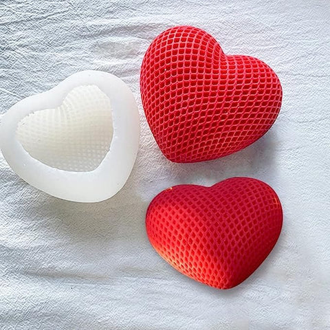 Small Heart candle mold