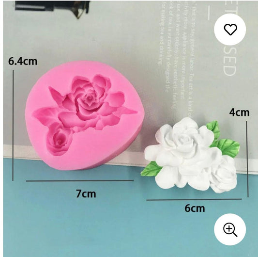 Floral candle mold
