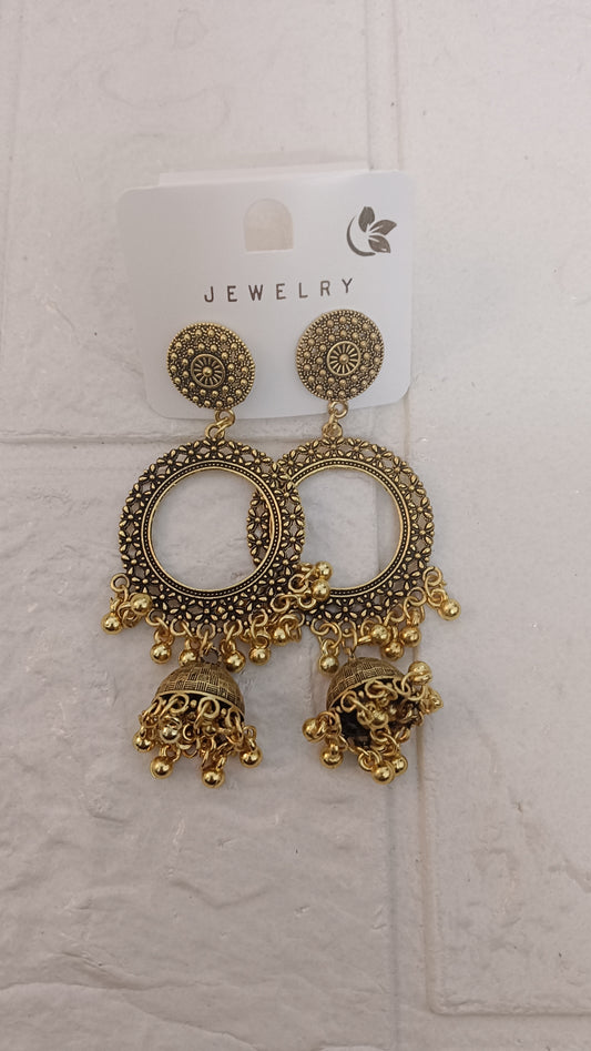 Gold Jhumka 123