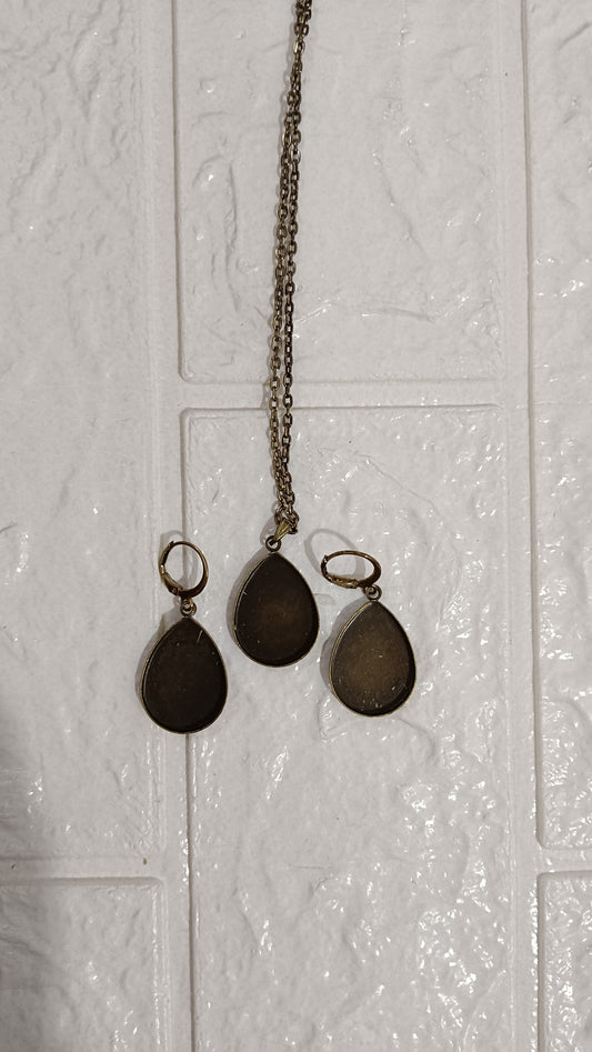 Antique Drop earrings set