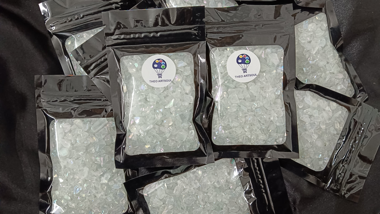 Rainbow colour stone