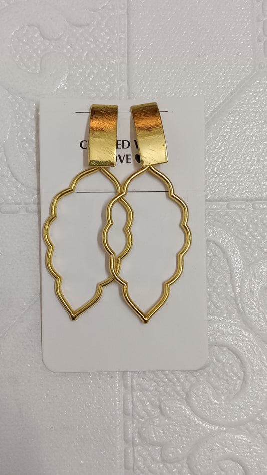 Golden earrings