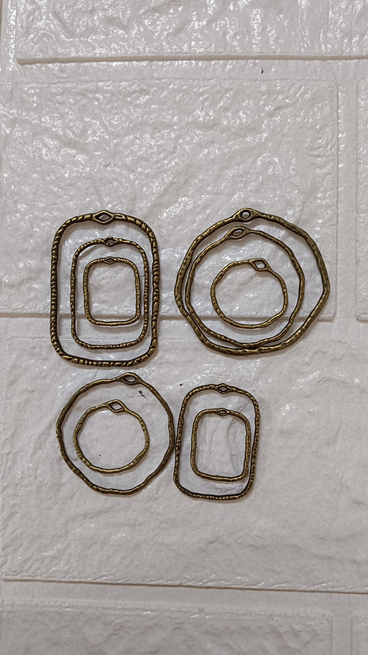 Antique Agate pendant pack of 10