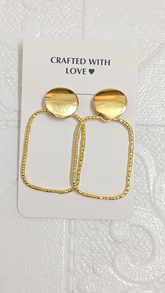 Golden earrings