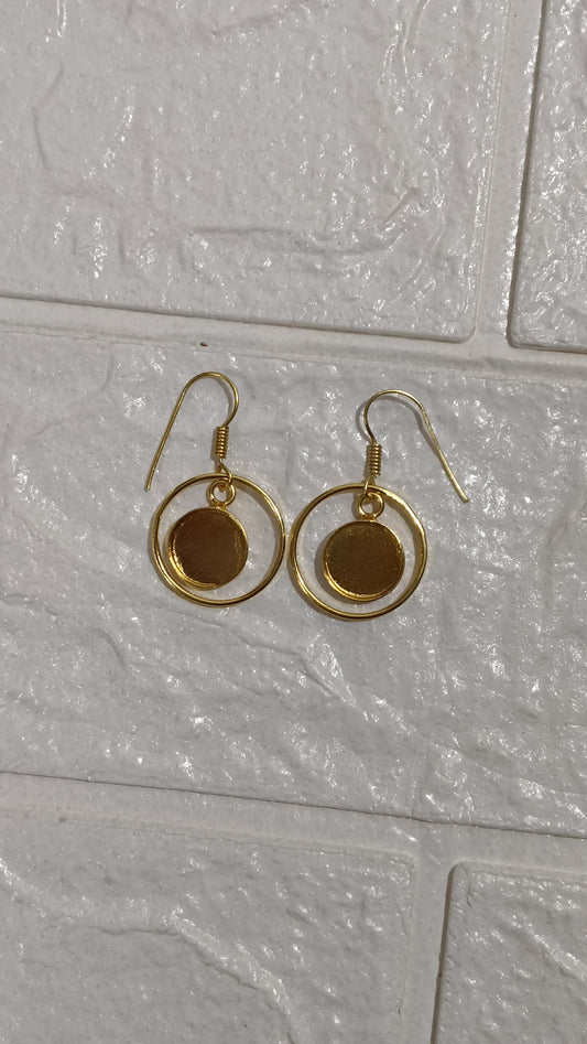 New golden  earrings 1