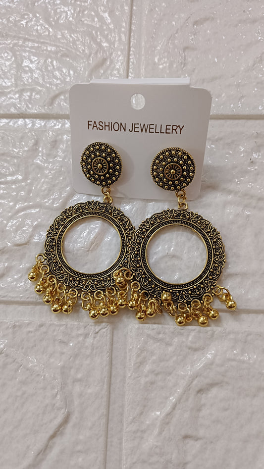 Golden Jhumka 114