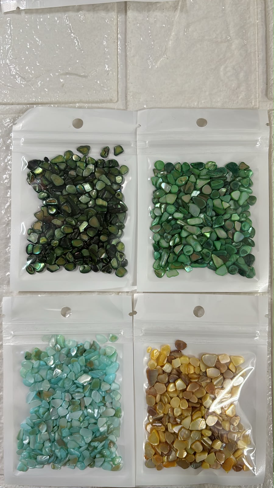 Green Nucleus stones combo